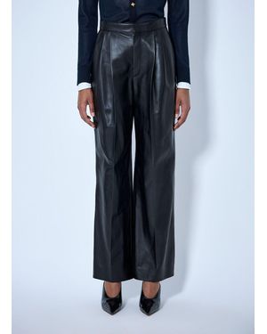 Bottega Veneta Soft Semi Shiny Nappa Pants - Blue