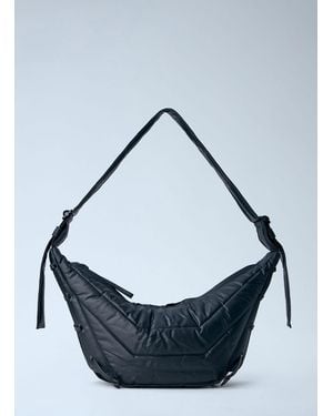 Lemaire Small Soft Game Crossbody Bag - Blue