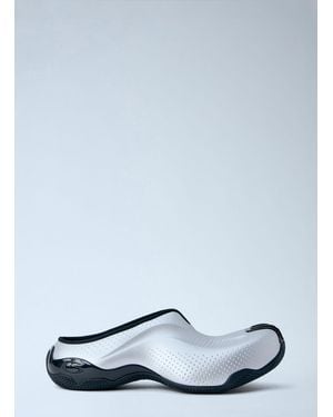 Balenciaga Basketball Mule Trainers - White