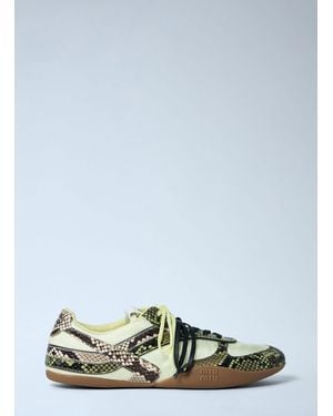 Miu Miu Gymnasium Trainers - Green