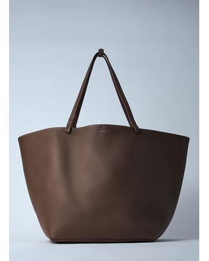 The Row Extra Large Park Tote Bag - Brown