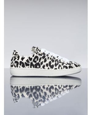Lanvin Lite Curb Low-Top Trainers - Grey
