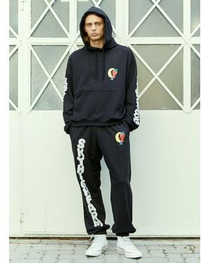 Sky High Farm Graphic Print Track Pants - Green
