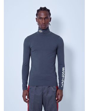 Lacoste Runway Loose Fit Stripe Detail Joggers - Blue
