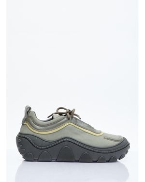 Kiko Kostadinov Tonkin Canvas Trainers - Grey