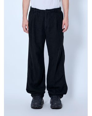 Massimo Osti Studio Pleated Straight-Leg Pants - Blue