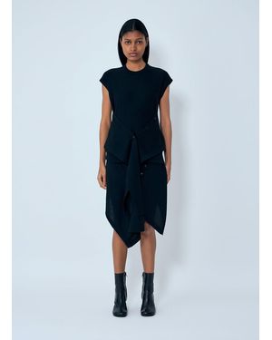 Lemaire Sleeveless Buttoned Top - Blue