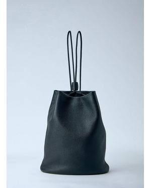 The Row Joe Leather Backpack - Blue