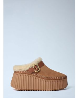 Chloé Chloã Nama Wedge Mule - Multicolour