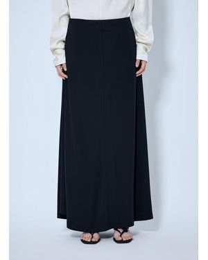 TOTEME Flared Jersey Skirt - Blue