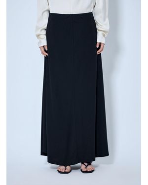 TOTEME Flared Jersey Skirt - Blue