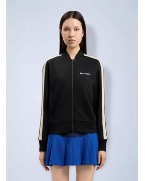 Palm Angels Classic Logo Track Bomber Jacket - Black