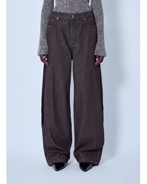 Sportmax Beati Denim Palazzo Pants - Blue