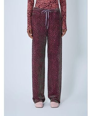 Dries Van Noten Pachas Trousers - Red