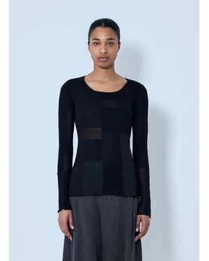 Limi Feu Patchwork Long T-shirt - Blue