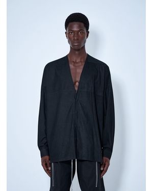 Rick Owens Lido Larry Shirt - Blue