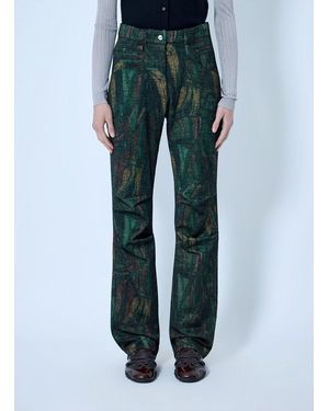 Kiko Kostadinov Cassowary Pants - Green