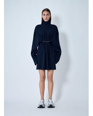 Balenciaga Pinches Mini Dress - Blue
