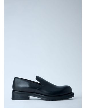 The Row Lug Sole Slip On Shoes - Blue