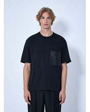 Bottega Veneta Pocket Detail T-Shirt - Blue