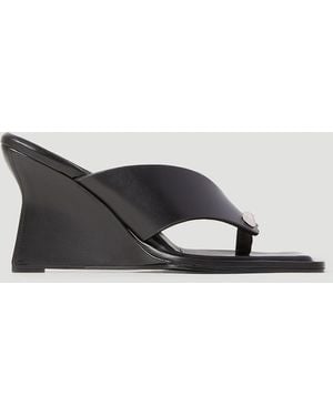 Paris Georgia Basics Dune Wedges - Black