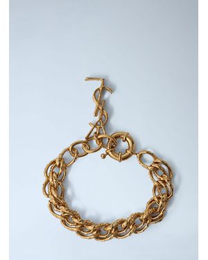 Saint Laurent Rope Bracelet - Blue