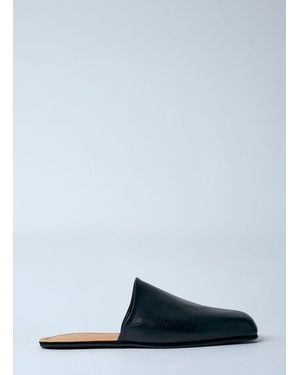 Our Legacy Ciagarr Leather Mules - Blue