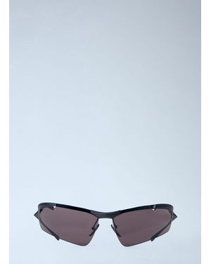 Balenciaga Boomerang Ct Sunglasses - White