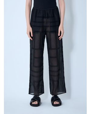 TOTEME Monogram Pants - Blue
