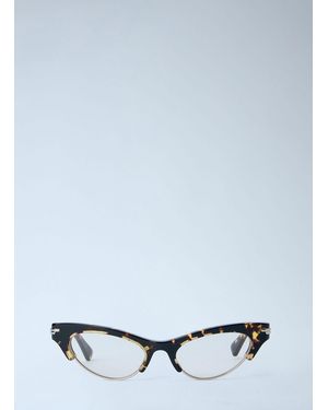 Bottega Veneta Angle Cat Eye Sunglasses - White
