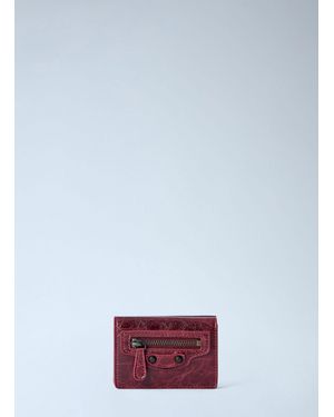 Balenciaga Le City Flap Mini Wallet - White