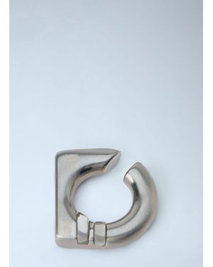 Rick Owens Crystal Prong Ear Cuff - Blue