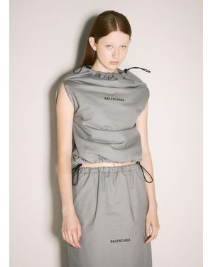 Balenciaga Shoe Bag Top - Grey