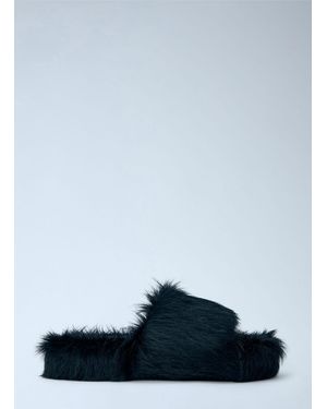Rick Owens Chancla Slides - Blue