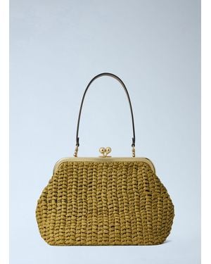 COACH Kisslock Frame Bag 27 - Blue