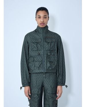 The North Face x Cecilie Bahnsen Utility Jacket With Pocket Detailing - Green
