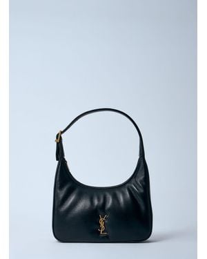 Saint Laurent Mini Hobo Shoulder Bag - Blue