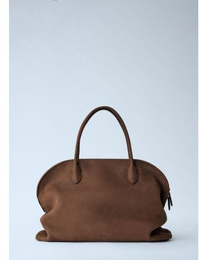 The Row Agnes 16 Tote Bag - Brown