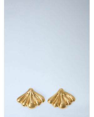 Chloé Mirror Earrings - Blue