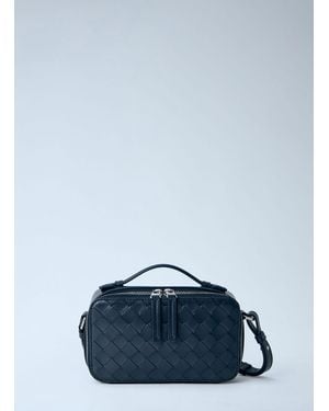 Bottega Veneta Getaway Crossbody Bag - Blue