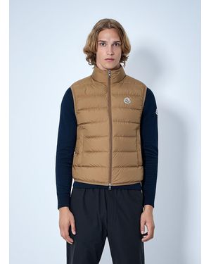 Moncler Contrin Down Gilet - Blue