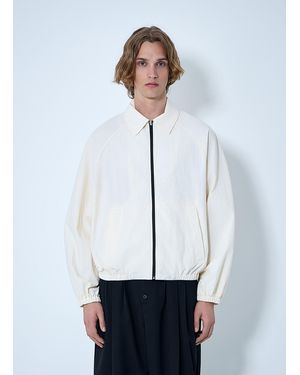 Jacquemus Zip-Front Jacket - White