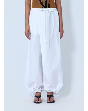 Marni Wide-Leg Drawstring Trousers - Blue