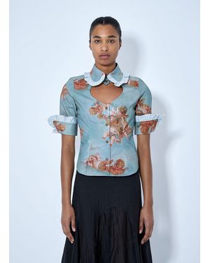 Vivienne Westwood Toulouse Frill Shirt - Blue
