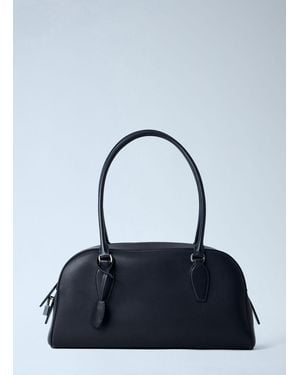 The Row E/W India Shoulder Bag - Blue