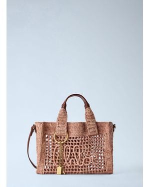 Chloé Chloé Small Summer Banana East-West Tote Bag - Multicolour