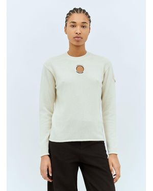 Moncler Willow Smith Crewneck Sweater - White