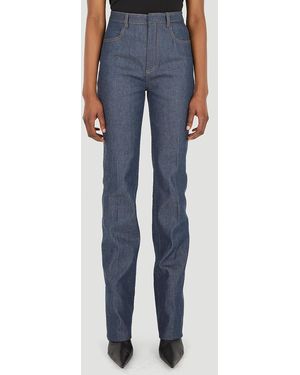 Saint Laurent Straight-leg Denim Jeans - Blue
