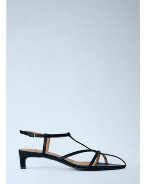 Jil Sander Cage Sandals - White