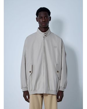 Miu Miu Panama Blouson Jacket - Grey